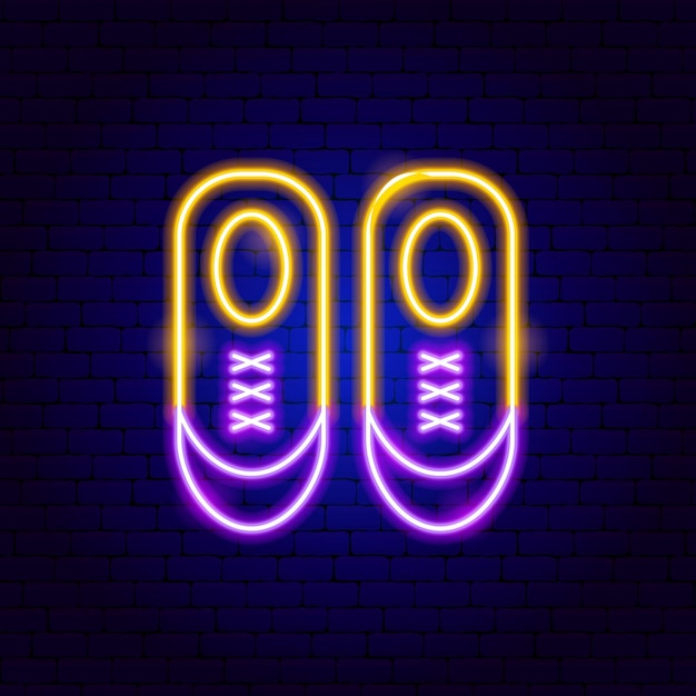 Oxford Shoes Neon Sign