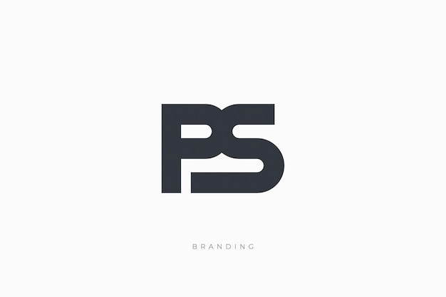 P Brief PS Combinatie Monogram Logo