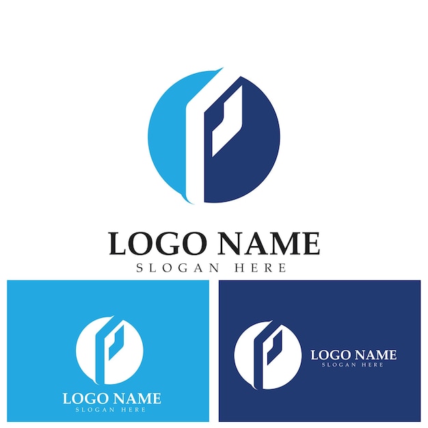 P brief vector Logo sjabloon afbeelding ontwerp Vector EPS 10