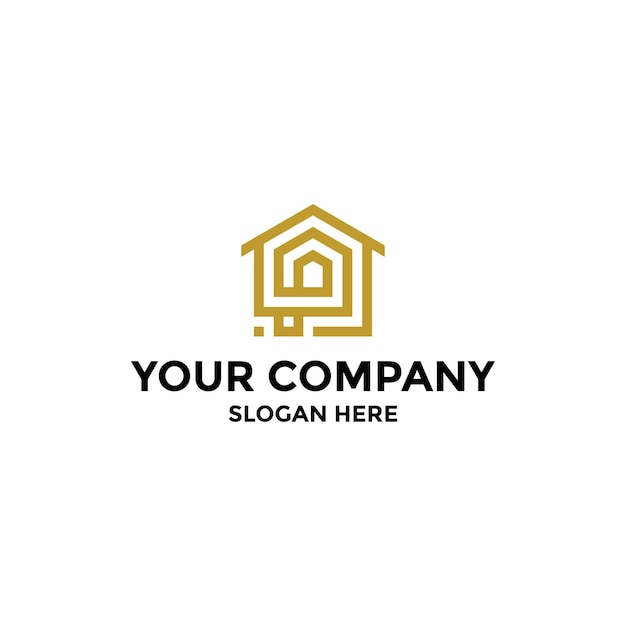 P house letter logo design