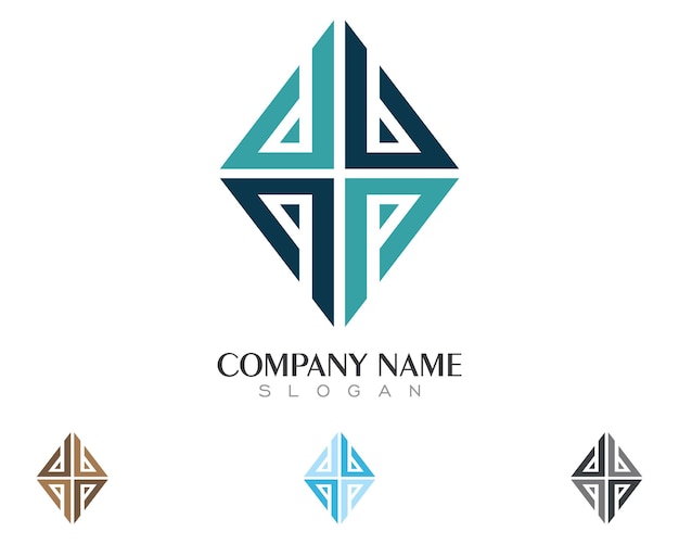 П Буква Логотип Бизнес
