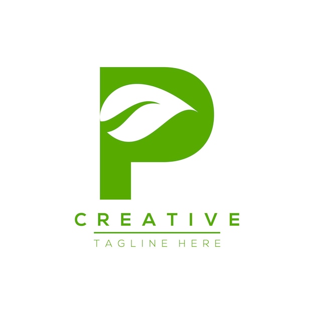 p letter logo design template elements p letter vector logo