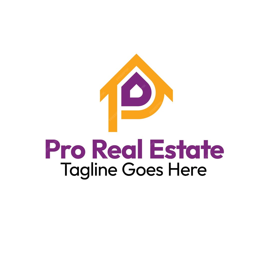 Premium Vector | P letter logo - pro real estate logo