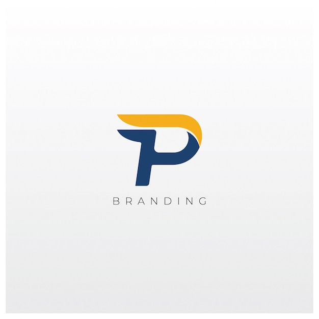 P Letter Logo Vector Trademark. Universal P Logotype Brand