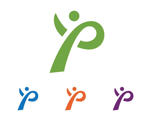 P Letter Logo