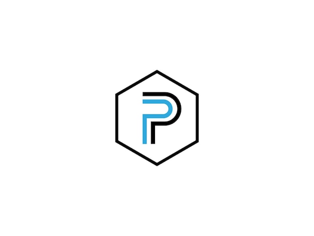 P logo design