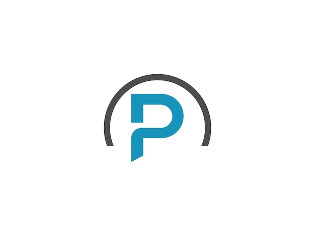 P Logo-ontwerp