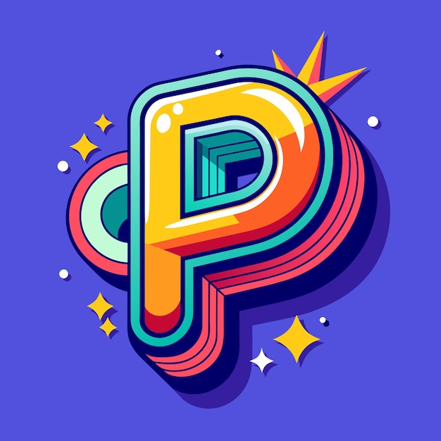 P logo