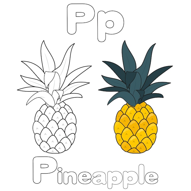 P for Pineapple