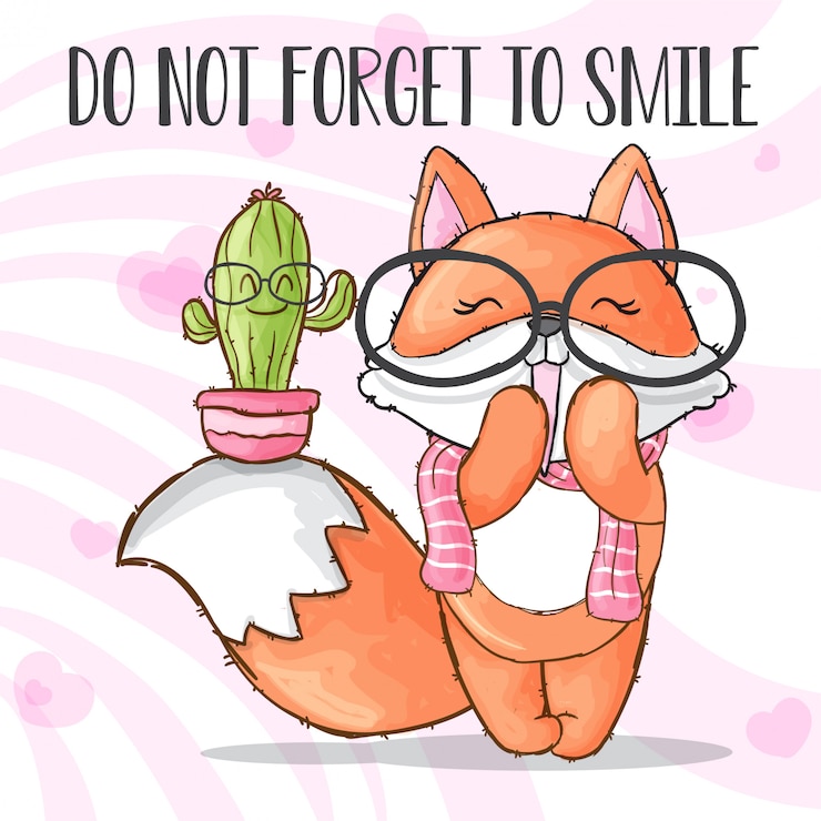 Vector paar schattige dieren cartoon