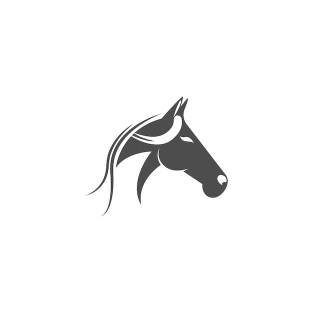 Paard logo pictogram ontwerp sjabloon vector