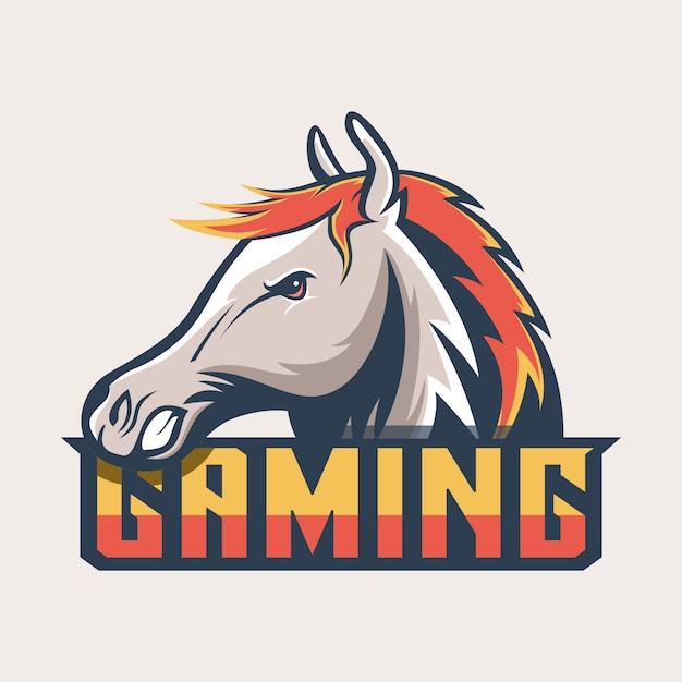 Paardenlogo gamen