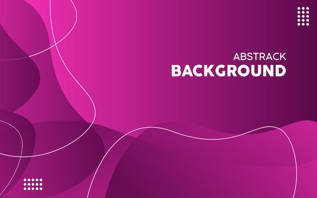Paars silhouetpatroon Kleurrijke achtergrond Vectorillustratie