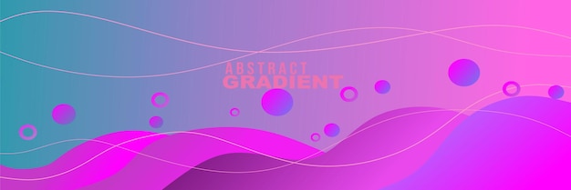 paarse gradiënt abstracte achtergrond ontwerp illustratie ontwerp voor evenement reclame billboard