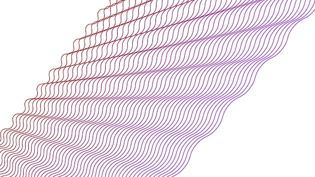 Paarse lijn golvende strepen naadloze abstracte achtergrond vector afbeelding voor achtergrond of modestijl