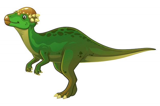 Pachycephalosaurus Cartoon afbeelding