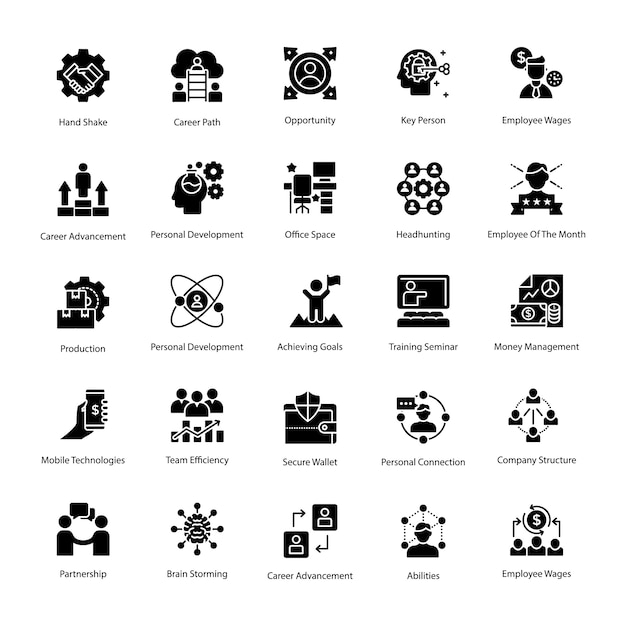 Pack of Business Management Vector Icons