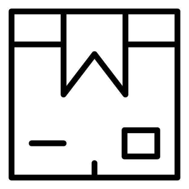 Package Box Icon Style