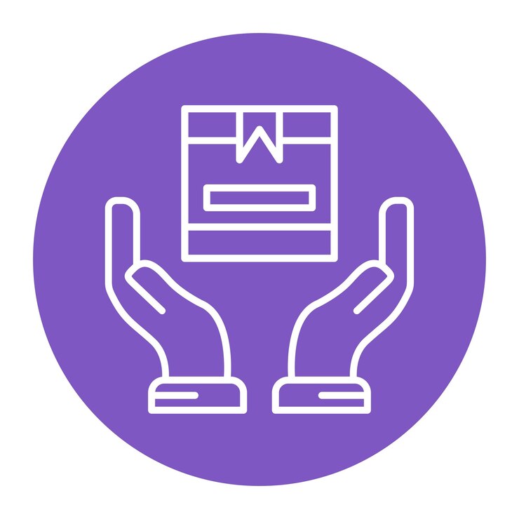 Вектор икона вектора обработки пакетов может быть использована для набора икон для коворкинг-пространства