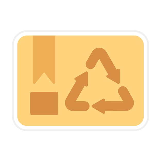 Package Recycle vector icon Can be used for Delivery and Logistics iconset