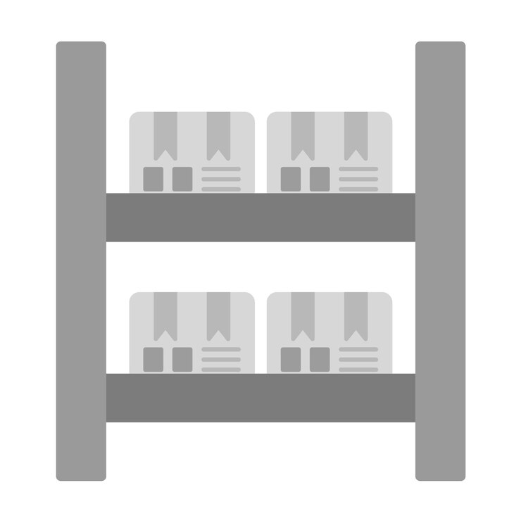 Vector package shelves icon vector image can be used for delivery and logistics