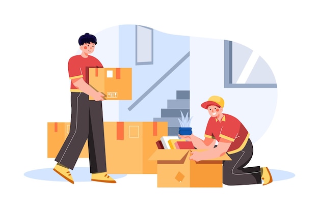 Packing and moving services