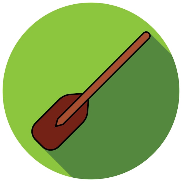 Paddle icon vector