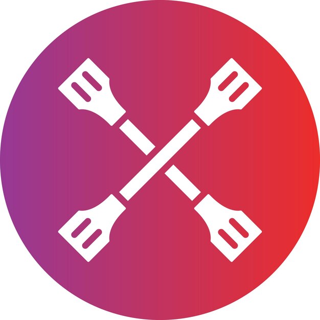 Paddles Icon Stijl