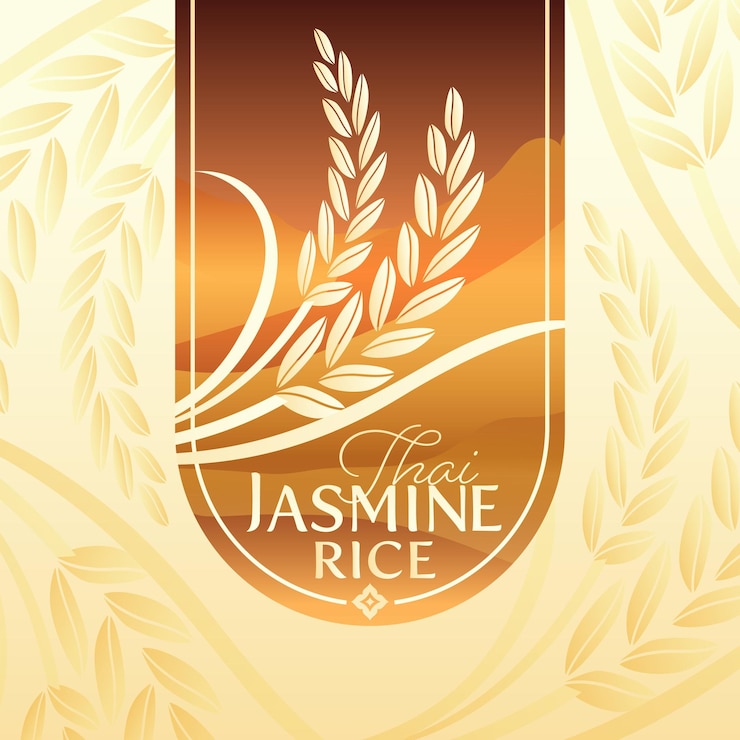 padie premium biologisch natuurlijk product banner logo vector ontwerp