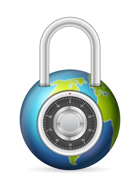 Padlock globe