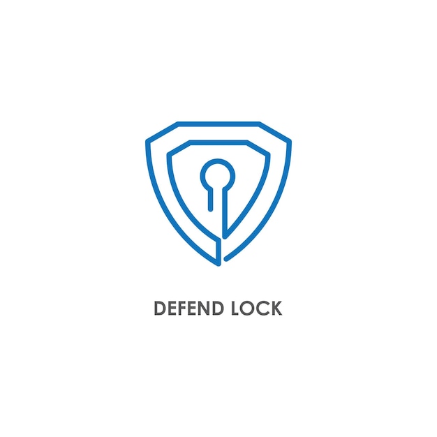 Padlock illustration vector design