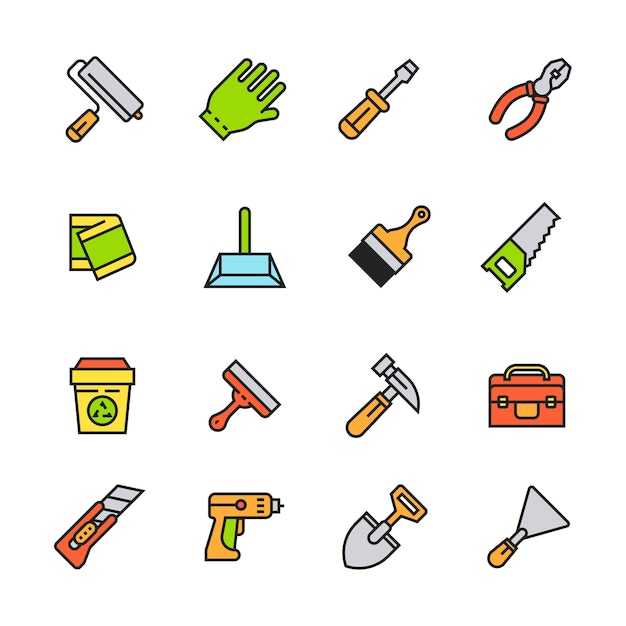 Paforo icon set (gereedschappen)