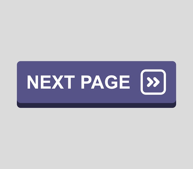 Vector next page button