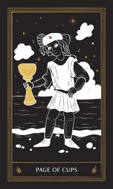 Page of cups таро