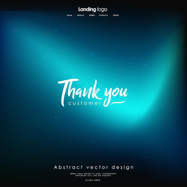 Page design inspiration with abstract background shades of blue gradient background pattern