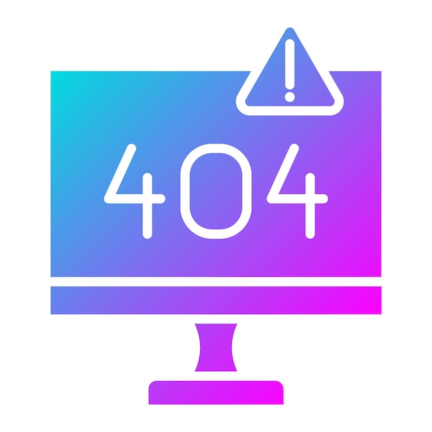 Vector page not found vector icon can be used for no code iconset