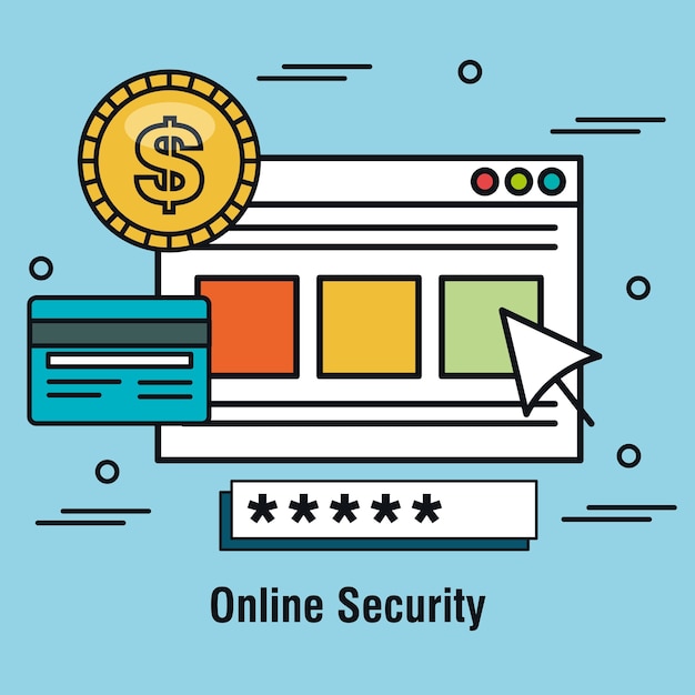 Page web security shop