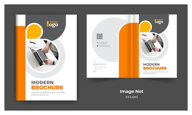 Pages company profile brochure cover template