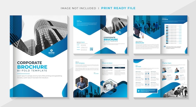 pages company profile brochure