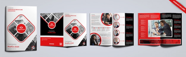 Pagina's bedrijfsprofiel brochure