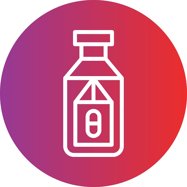 Vector painkiller icon style