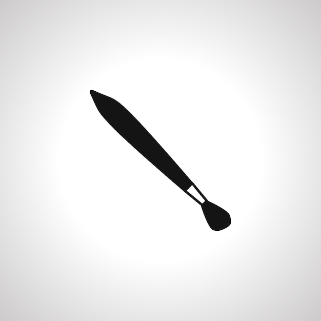 Paint brush icon artistic paint brush icon