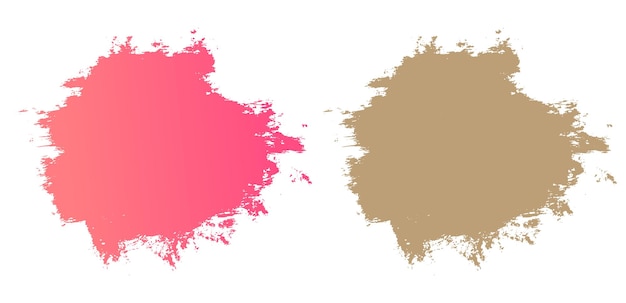 paint grunge brush stroke vector background