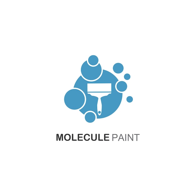 Paint Logo Template vector icon Illustration