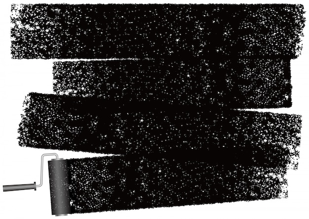 벡터 페인트 롤러 페인트