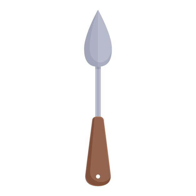 paint shovel icon cartoon vector painter easel