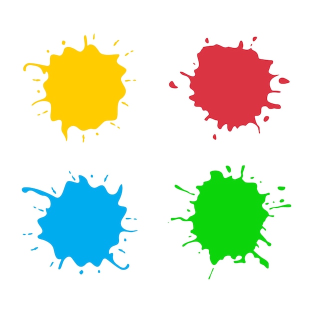 Premium Vector | Paint splatter_02