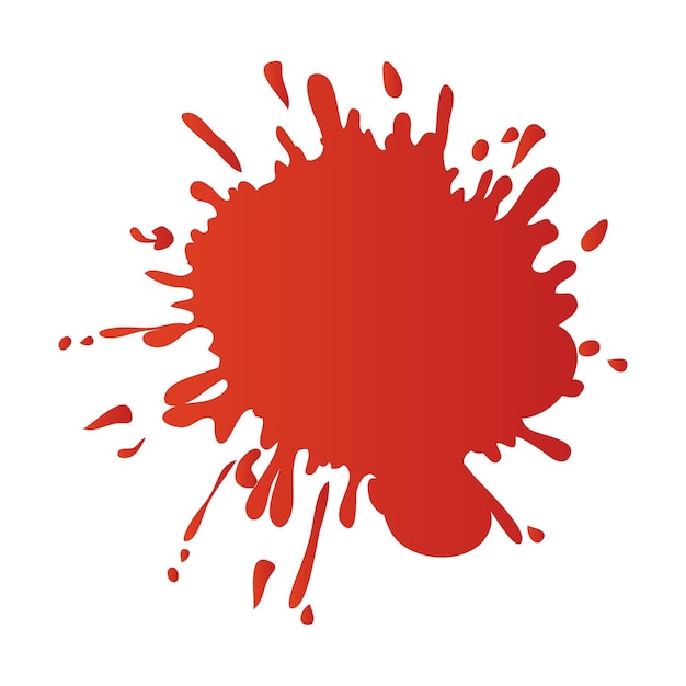 Paint Splatter Clipart Vector illustration