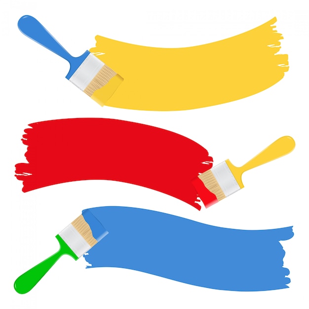 Paintbrushes set