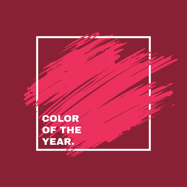 Painted banner color of the year